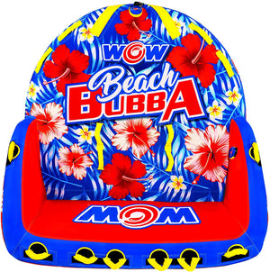 WOW Sports Beach Bubba 3 Person 3P Towable (22-WTO-3980) by Jupiter Gear