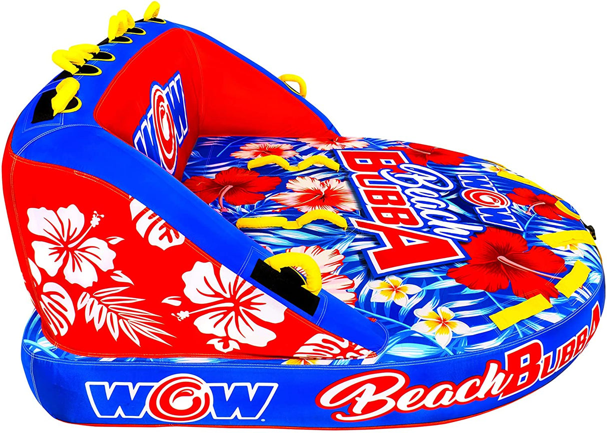 WOW Sports Beach Bubba 3 Person 3P Towable (22-WTO-3980) by Jupiter Gear