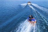 WOW Sports Nova 2 Person 2P Towable Deck Tube (22-WTO-3984) by Jupiter Gear