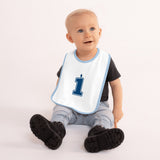 Aiden's Corner Embroidered Baby 1st Birthday Bib