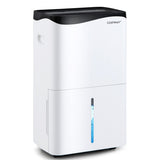 100-Pint Dehumidifier with Smart App and Alexa Control for Home and Basements-White