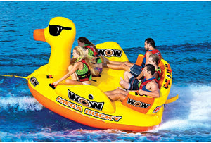 WOW Sports Mega Ducky 5P Towable (19-1060) by Jupiter Gear