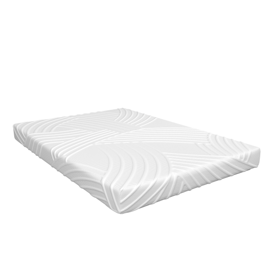 8 Inch Memory Foam Mattress with Poly Jacquard Fabric Cover-Queen Size