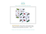 Gift Set: Massachusetts Girl Baby Muslin Swaddle Blanket and Burp Cloth/Bib Combo by Little Hometown