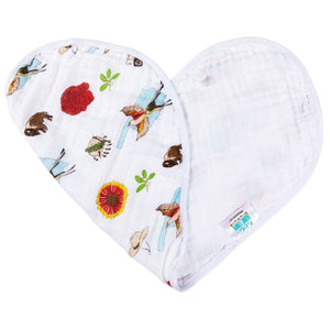 Gift Set: Oklahoma Swaddle Blanket and Burp Cloth/Bib Combo by Little Hometown