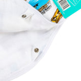 Gift Set: Philadelphia Baby Muslin Swaddle Blanket and Burp Cloth/Bib Combo by Little Hometown