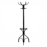 Vintage Metal Coat Hat Tree Stand Clothes Hanger