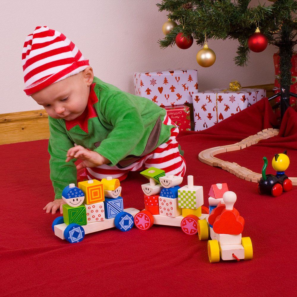 Build Up Train by Bigjigs Toys US