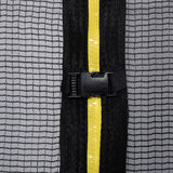 8 feet Safety Jumping Round Trampoline with Spring Safety Pad