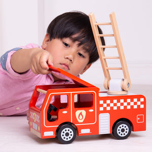 City Fire Engine by Bigjigs Toys US