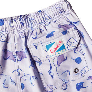 Manta Ray - Kids Swim Trunks by Bermies
