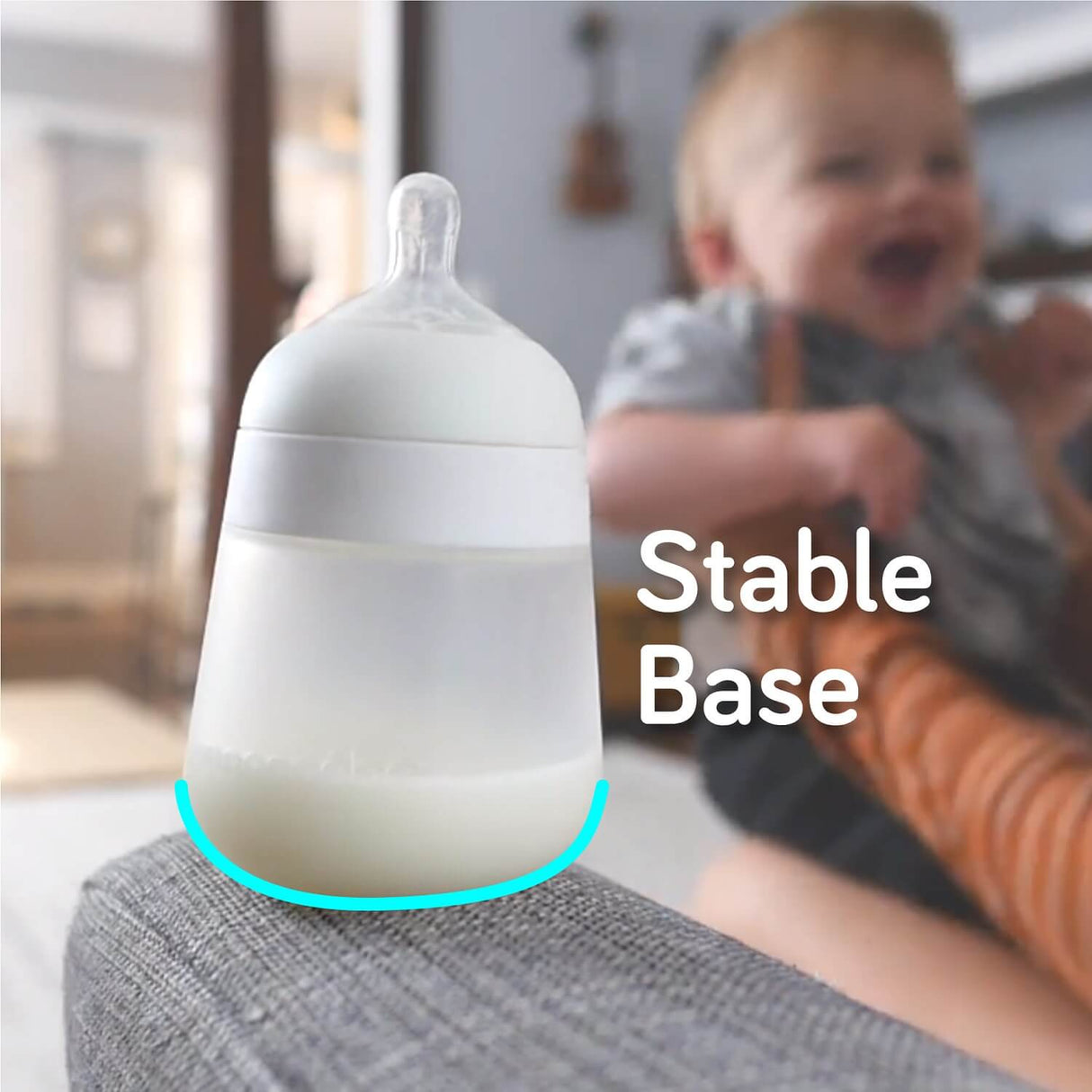 Flexy Silicone Baby Bottle - 5oz & 9oz by Nanobébé US