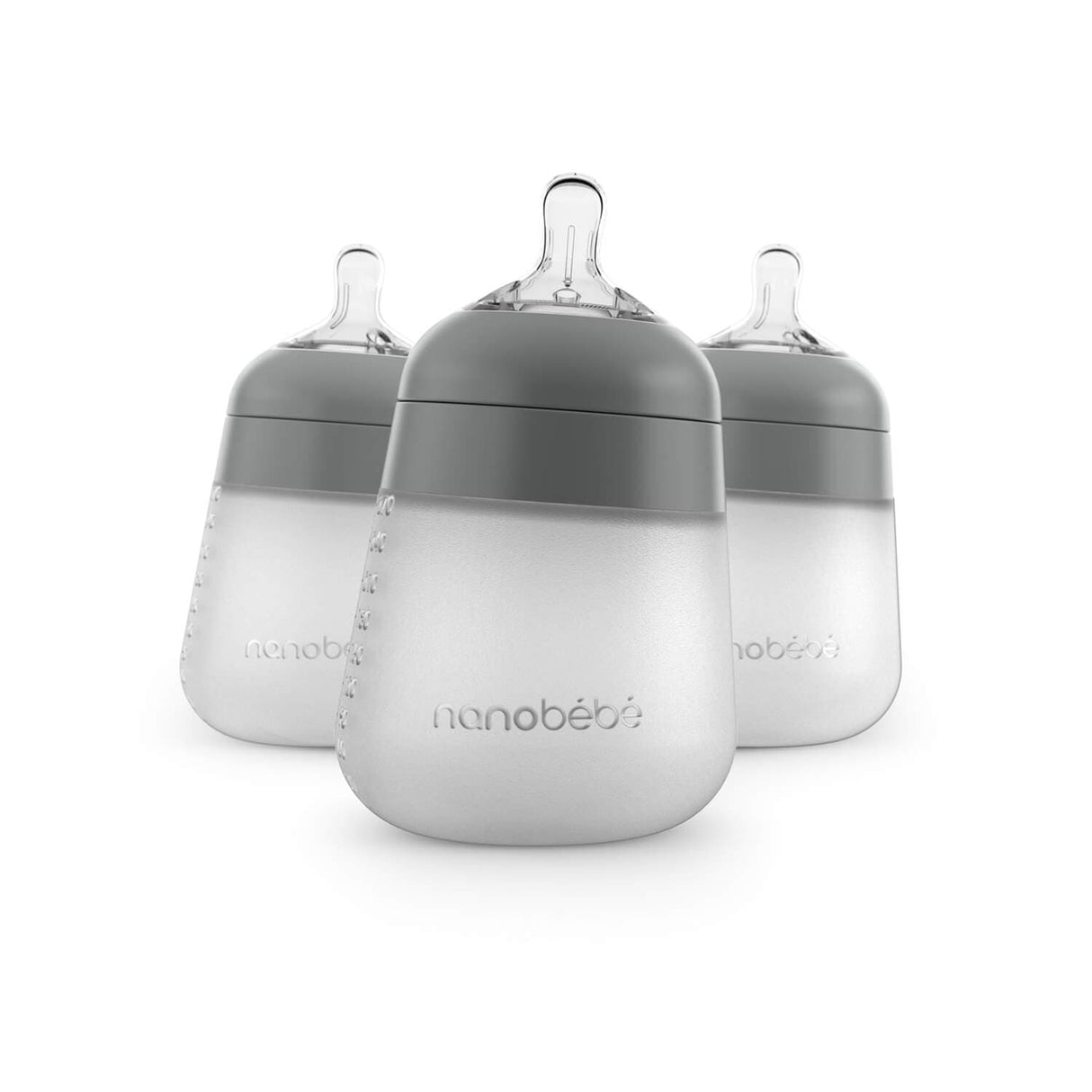 Flexy Silicone Baby Bottle - 5oz & 9oz by Nanobébé US