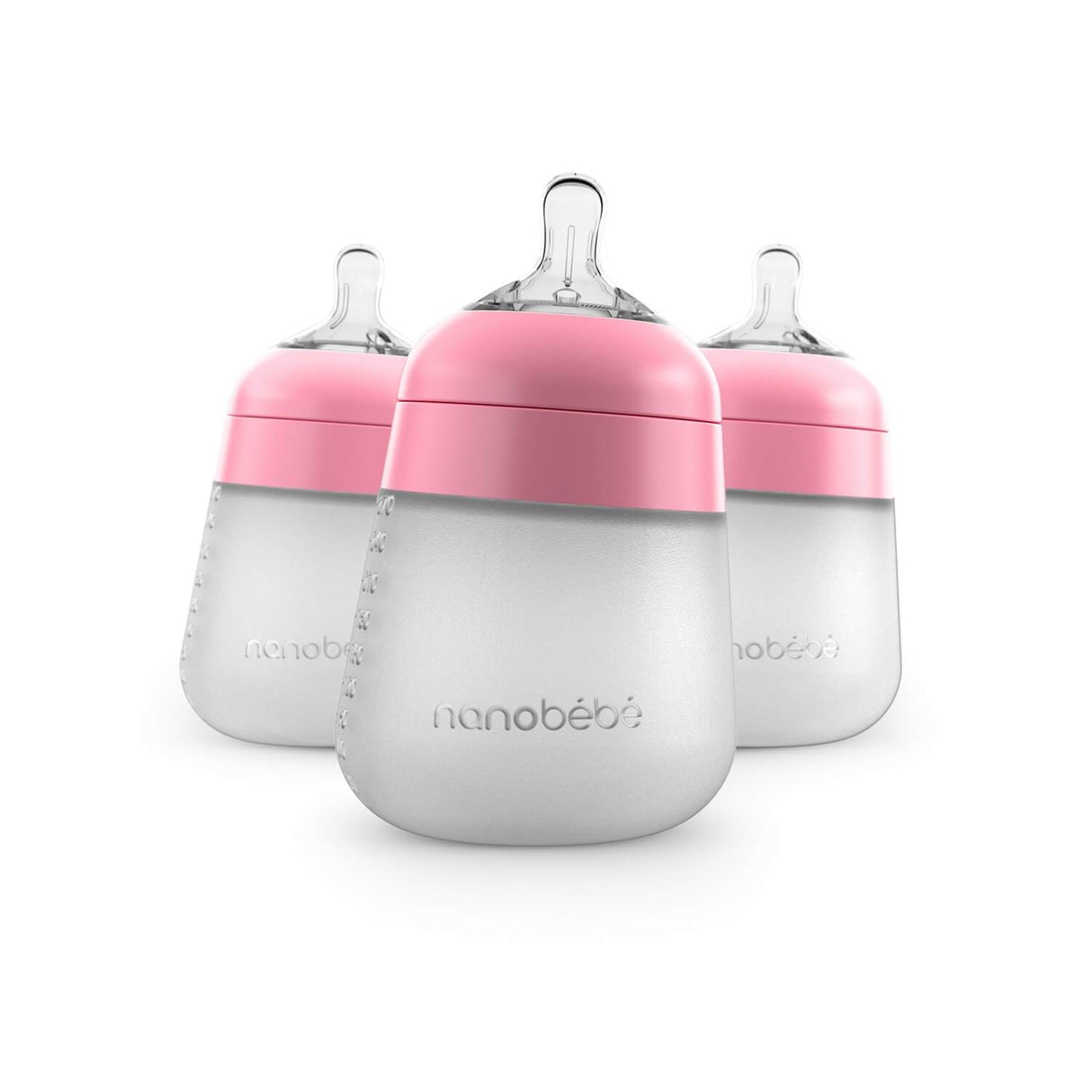 Flexy Silicone Baby Bottle - 5oz & 9oz by Nanobébé US