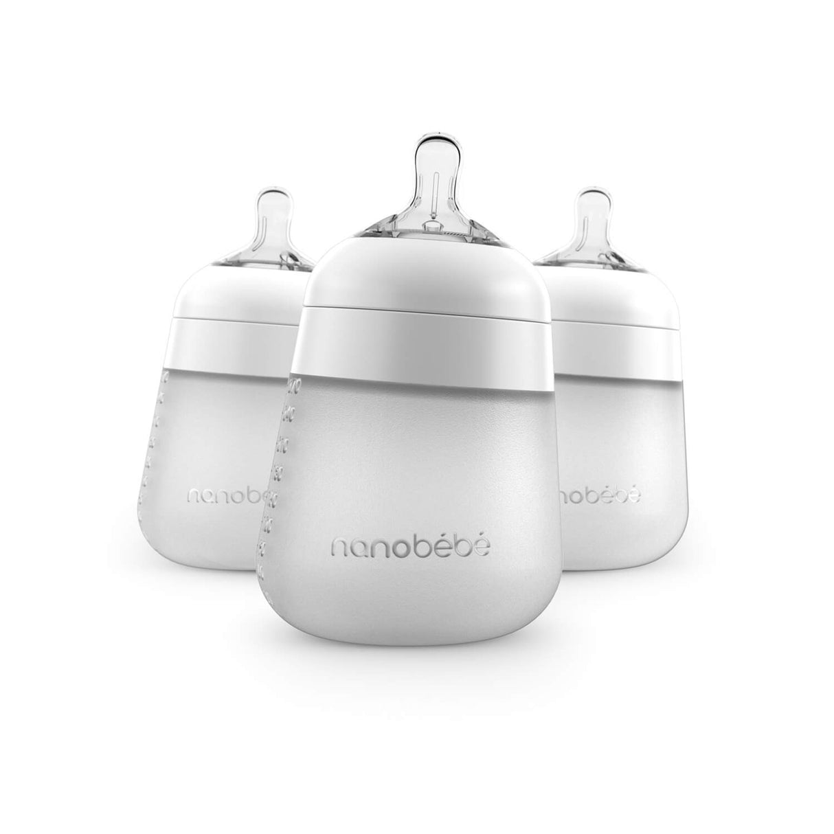 Flexy Silicone Baby Bottle - 5oz & 9oz by Nanobébé US