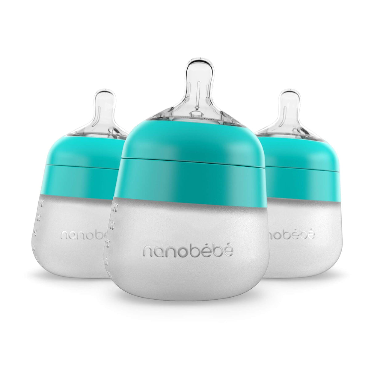Flexy Silicone Baby Bottle - 5oz & 9oz by Nanobébé US