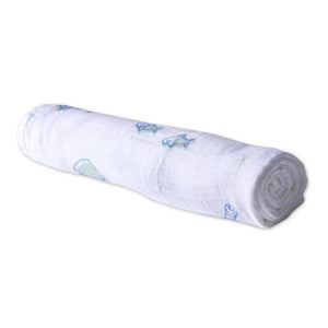 Ocean Friends Swaddle Blanket Four Pack - Aiden's Corner Baby & Toddler Clothes, Toys, Teethers, Feeding and Accesories