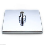 8" LED Rainfall Shower head Arm Control Valve Handspray Shower Faucet Set