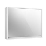 2-Door Wall-Mounted Bathroom Mirrored Medicine Cabinet