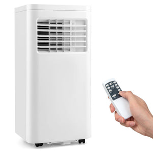 8000 BTU(Ashrae) Portable Air Conditioner Cools 250 Sq.Ft-6000 BTU