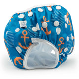 Anchors Reusable Swim Diaper, Adjustable 2-5 Years (20-55lbs) Beau and Belle Littles by Beau & Belle Littles