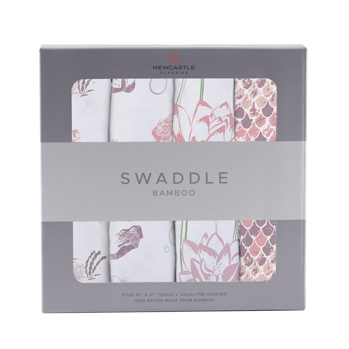Under The Sea Swaddle Blankets 4 Pack - Aiden's Corner Baby & Toddler Clothes, Toys, Teethers, Feeding and Accesories