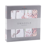 Under The Sea Swaddle Blankets 4 Pack - Aiden's Corner Baby & Toddler Clothes, Toys, Teethers, Feeding and Accesories