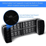 35 Inch Aerobic Cardio Adjustable Exercise Stepper with Risers