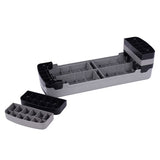 35 Inch Aerobic Cardio Adjustable Exercise Stepper with Risers