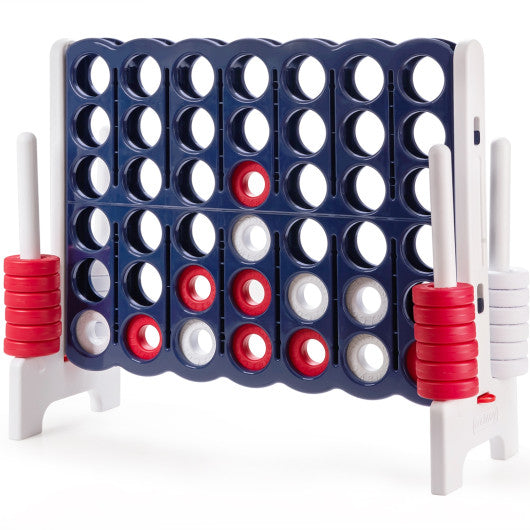 Jumbo 4-to-Score 4 in A Row Giant Game Set