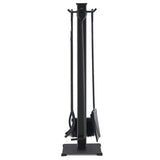 5 Pieces Fireplace Iron Fire Place Tool Set