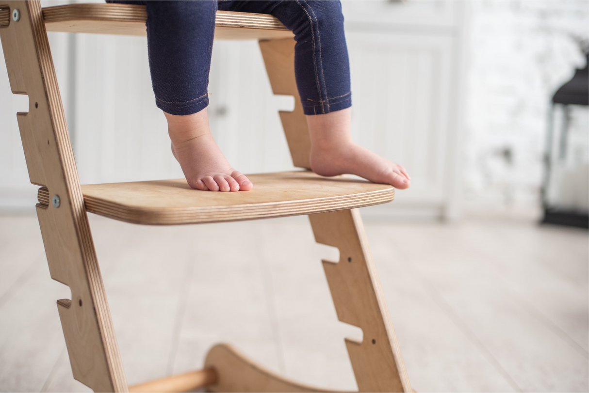 Growing Chair for Kids - Kitchen Helper with Tabletop – Beige