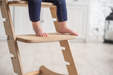Growing Chair for Kids - Kitchen Helper with Tabletop – Beige