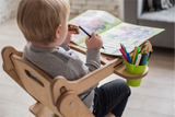 Growing Chair for Kids - Kitchen Helper with Tabletop – Beige